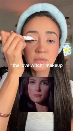 4.2K views · 17 comments | The love witch makeup tutorial ✨ Using @nyxcosmetics color shadow palette I know that’s bright And they shadow stick in milk as my base. My lip combo is @morphebrushes lip pencil in signature and ballet lip filter lipstick #lovewitch #halloweenmakeup #thelovewitch | Gisele Ayora | Facebook
