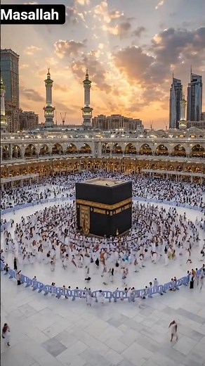 SubhanAllah 😍 Beautiful View of Kaaba Sharif | Heart Touching Islamic Video #kaba #foryou #trending