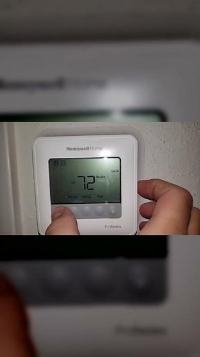 SIMPLE EASY? Honeywell Pro Programable Thermostat White Review Unboxing Honeywell Demo Test