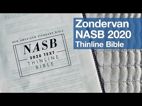 NASB 2020 Thinline Bible by Zondervan – Review