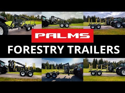 Palms forestry log trailers