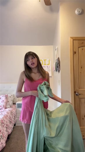 Prom 💚 #prom #princessandthefrog #greendress #fyp
