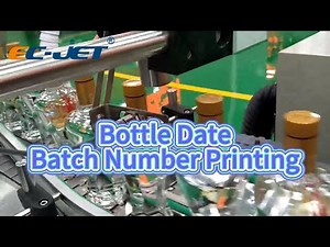 CIJ 2000 Application in Bottle Data Batch Number Printing/EC-JET