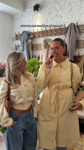 We asked the girls about their small joys of summer. Let us know yours below 👇