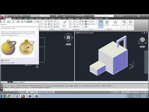 AutoCAD - 3D Modeling Basics #12 - Interference Check - Brooke Godfrey