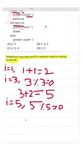 Python Output Question 🔥 | for loop + range() + % Operator | Coding Interview Trick