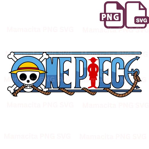 One Piece SVG One Piece Logo PNG SVG, Straw Hat Pirate Emblem, Anime Logo Clipart, Luffy Mugiwara Design, Cricut Shirt File Digital Download - Etsy