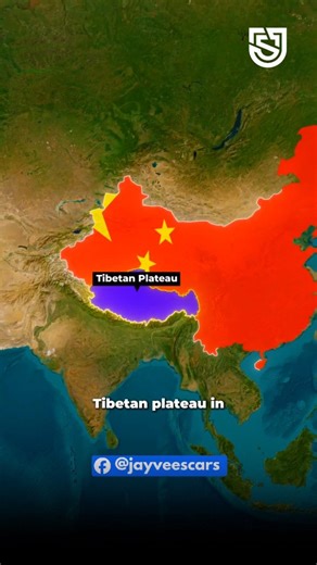 Often called “the Roof of the World,” the Tibetan Plateau is the highest and largest plateau on Earth, towering at an average elevation of over 4,500 meters (14,800 feet). Spreading across western China and parts of Tibet, Qinghai, Sichuan, and Xinjiang, this vast highland shapes the climate of much of Asia. #documentary #documentaryfilm #storytelling #jayveescars #geography | Denis Karori