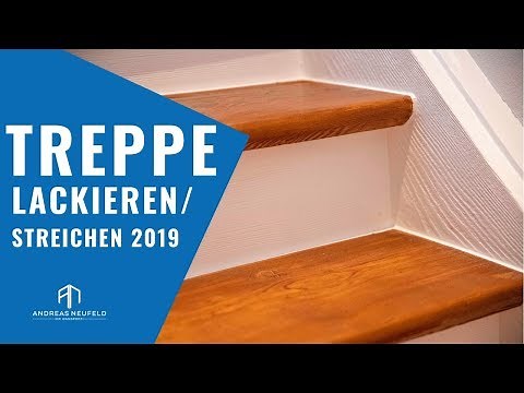 TREPPE lackieren und STREICHEN 2019 | Der Wandprofi