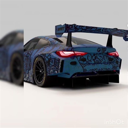 Unique BMW M4 GT3 💀# #bmwmmotorsport #automobile