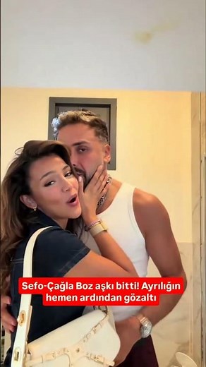Sefo-Çağla Boz aşkı bitti! Ayrılığın hemen ardından gözaltı #shortvideo #magazin #çağlaboz #sefo #yt
