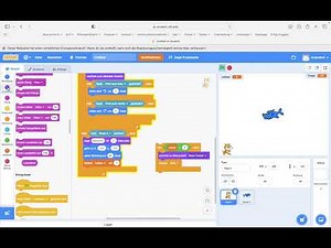 Programmieren lernen mit Scratch - "Katze gegen Hai" Spiel