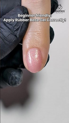 Beginner-Friendly Guide: How to Apply Rubber Base Gel Correctly❗