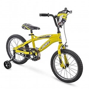 16" Huffy MotoX Boys Bike, Yellow