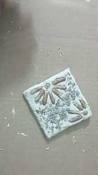 Making Decorative Tiles | Home Decor | Art and Craft DIY