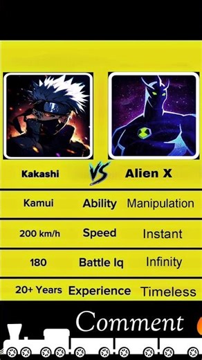 Kakashi vs Alien X | Full Power Battle Explained