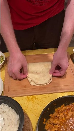 Ultimate Burrito folding technique 🌯