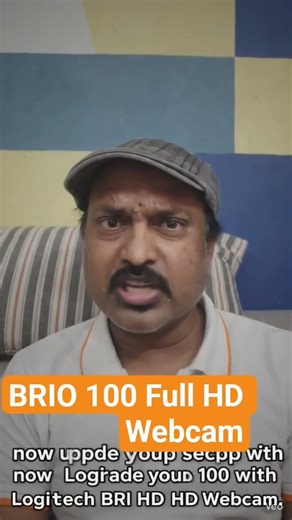 अब upgrade करो अपने setup को — with Logitech BRIO 100 Full HD Webcam. Link https://amzn.to/4capNB0