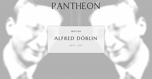 Alfred Döblin Biography | Pantheon