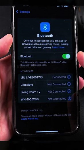 iPhone How to Rename Bluetooth Headphones Sony WH 1000XM5 Part 1