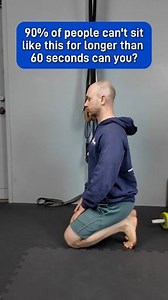 The 60-Second Mobility Challenge: Can Your Knees Handle This? 🦵⏱️ Challenge: Can you sit back on your heels like this for a full 60 seconds? Most people can't, and the reason is a huge hidden issue that causes knee and ankle pain. What This Test Reveals 🎯 The inability to hold this position safely for 60 seconds is often due to chronic ankle and quad/knee stiffness. This stiffness is a problem because: Stolen Mobility: Years of sitting and lack of movement have shortened the tissues around you
