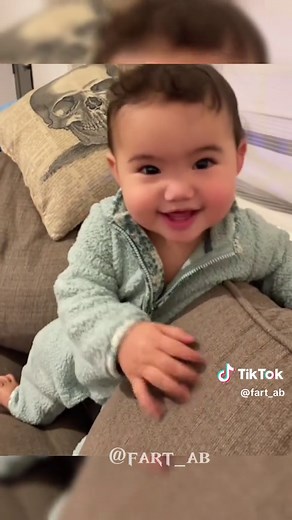 Babies reaction to fart #fart #forupage #baby #fyp #viral | fart