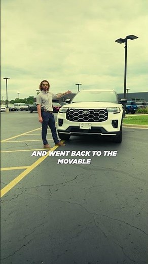 This is our first 2027 Ford Explorer Platinum!