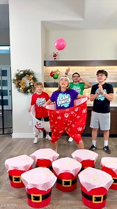 1M views · 8.9K reactions | Granny Pants Holiday Challenge We play a funny game challenge where each person has to try catching 10 balls into their "Granny Pants" to win fun prizes and surprises. #familygames #holidaygames #gameideas #diygames #Christmas | Getti | Facebook