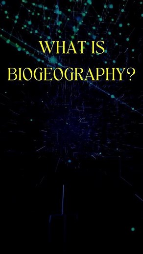 What is Biogeography?