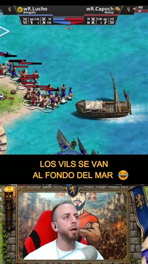 💀 5 aldeanos dentro… y los KARAMBITS hacen ESTO 😱 | AoE2