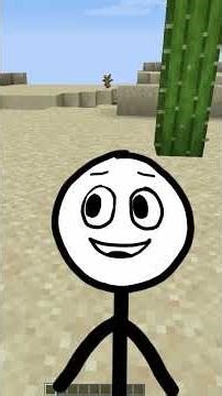 The biggest cactus in Minecraft isn't 6 blocks! #derliber #gervtuber #minecraft #bastighg