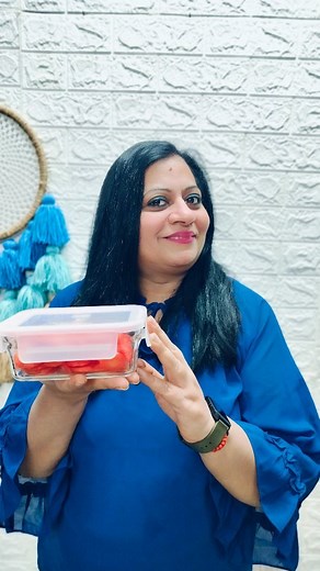 Sumita kapoor 🧿 | Elevate your kitchen with a wide range of glass containers from Glasslock. This glass container helps you to heat, store and serve food and... | Instagram