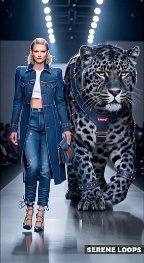 Couture in the Void | Levi’s Glow Walk x Panther Power