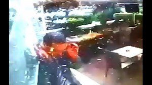 Moment Beirut car bomb exploded