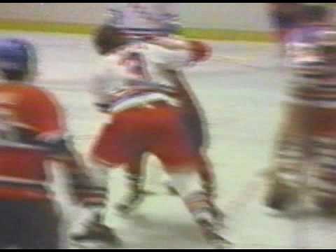 Chris Nilan vs Barry Beck Mar 1, 1981