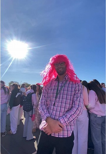 pink shirt day! #glambot #aghs