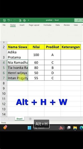 How to Wrap Text in Excel Using the Keyboard #excel #exceltips #exceltricks