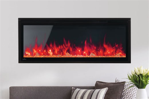 Open Box Napoleon Entice 42'' Wall Mount / Recessed Linear Electric Fireplace