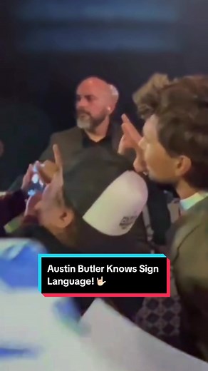 Austin Butler Signs with Deaf Fan at Masters of the Air Premiere