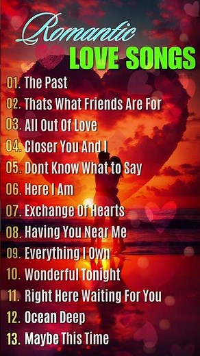 Greatest Hits Romantic Love Songs 💖 Love Songs 70's 80's 90's - Timeless songs of 80s 90s