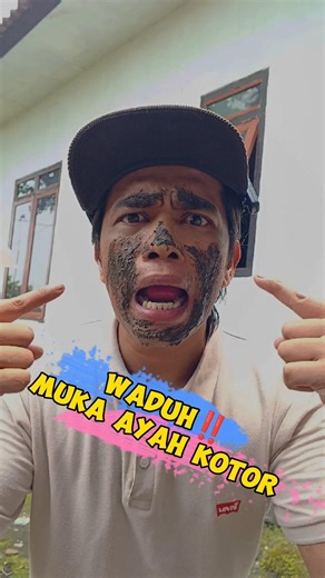 Waduh ‼️ Muka Ayah Kotor #short #komedi #feedshorts