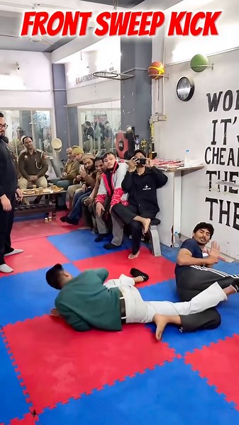 Recreating the Powerful Sweep Kick 👊🥋 Fast, Clean & Effective Martial Arts Technique! #shorts