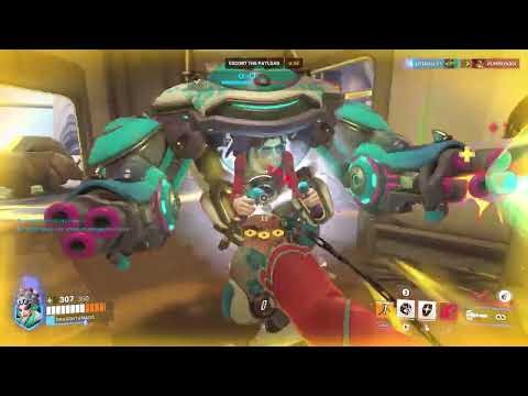 Overwatch2: Brigitte gameplay Numbani (no commentary)