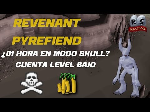 OSRS REVENANT PYREFIEND 01 HOUR COUNT LEVEL LOW OLD SCHOOL RUNESCAPE