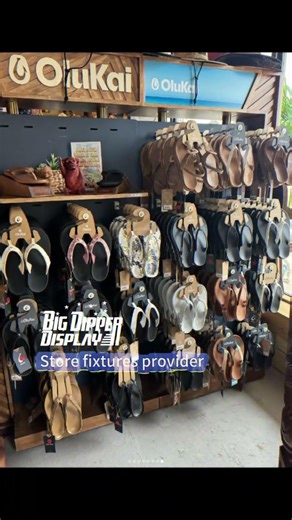 Flip Flops Display Rack | Big Dipper Display
