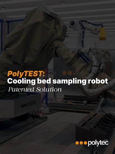 PolyTEST: Cooling bed sampling robot