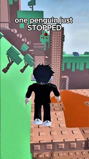 The Marching Penguin 🫡 #relatable #roblox