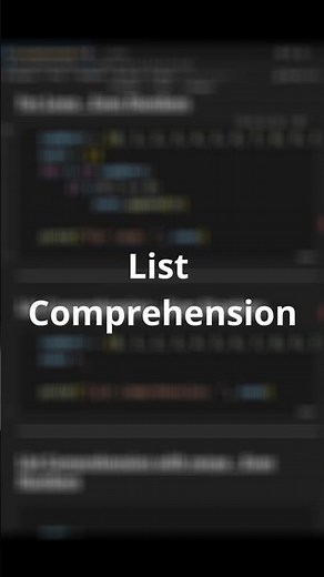 List Comprehension: Simple Explanation