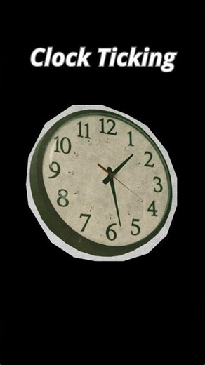 Clock Ticking sound effect #soundeffect #shorts