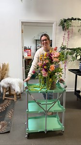 1.3K views · 6 comments | This collapsible cart is a must-have in our florist “toolbox”. It makes transportation a breeze, and with the pull of a lever, it folds in half to make storage just as easy. Comment “cart” and we’ll send you the link!  - floral design, wedding florist, florist tips, florist tools, wedding industry | Rouge Floral Design | Facebook